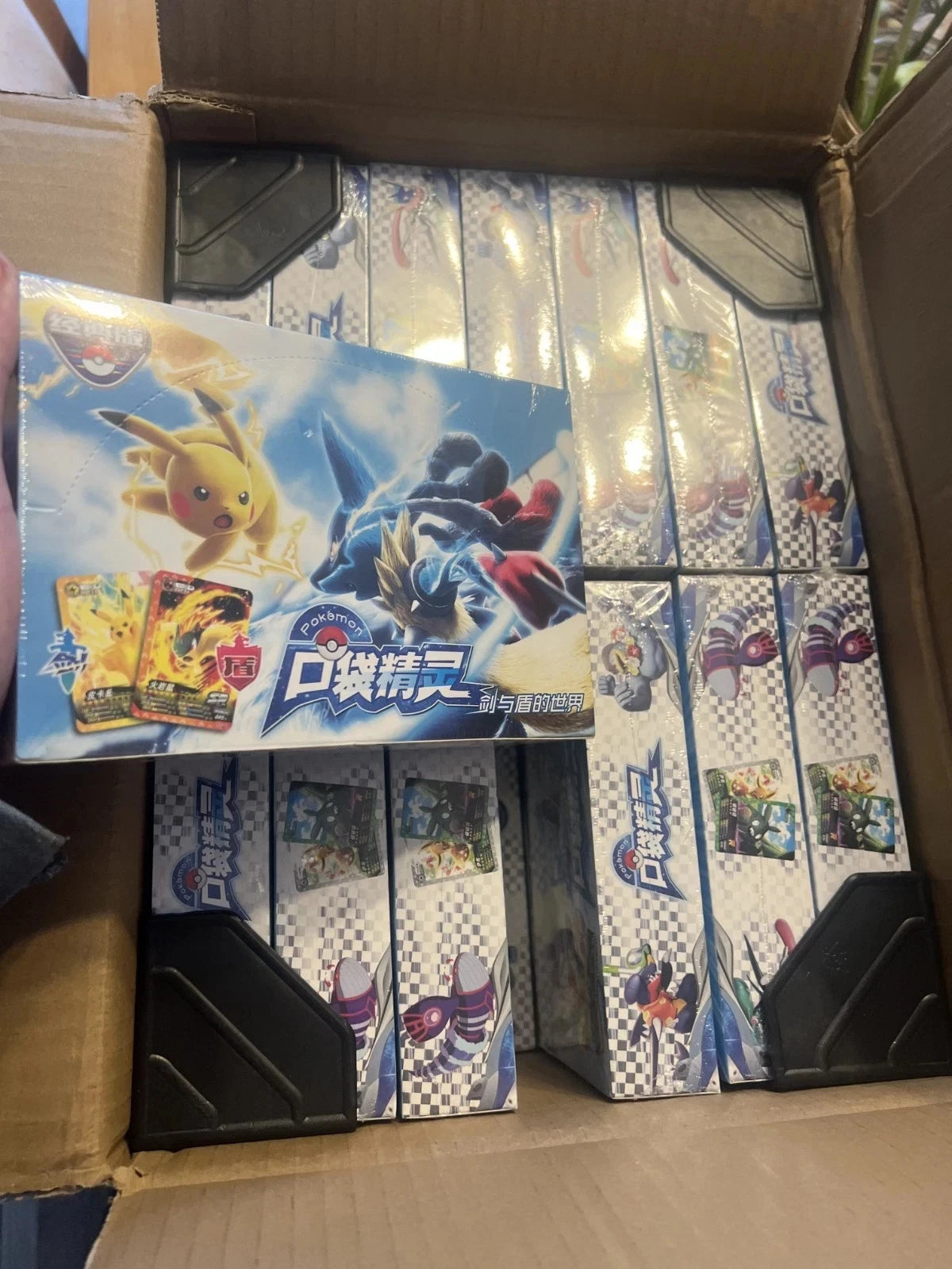 pokemon id booster box World of Sword and Shield collectiblesdrop8 Pokmon Trainers BANDAI ONE PIECE Card One Box:Gem Pack Vol.3