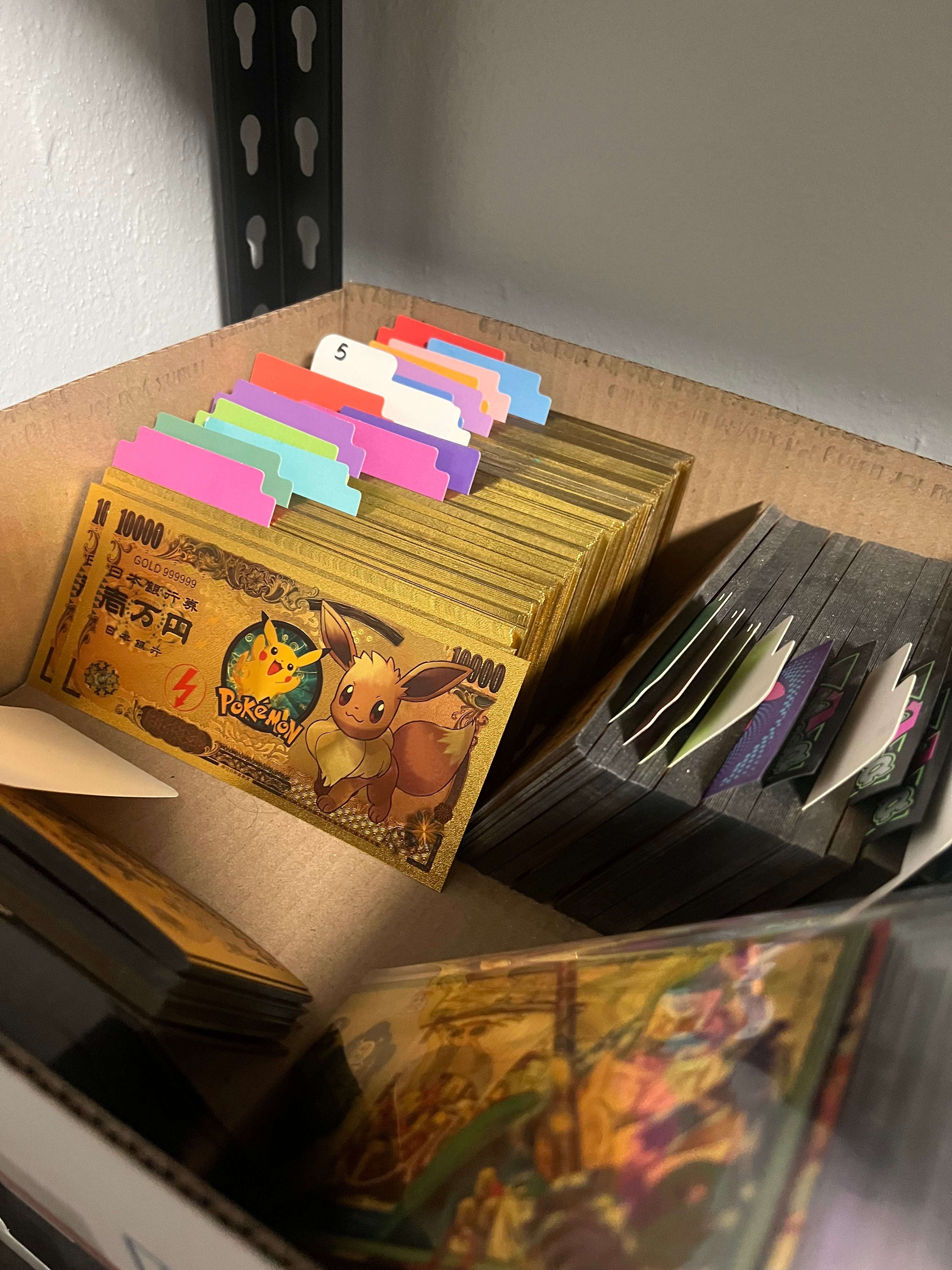 Pokemon Gold Foil Banknotes