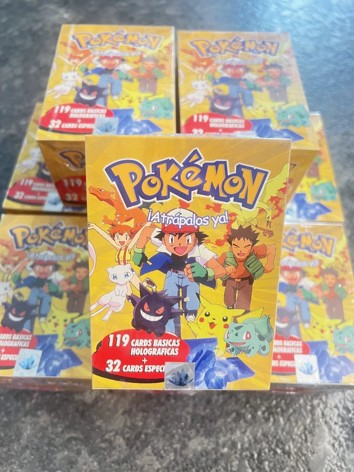 Pokemon Crystal Card Collection Factory Sealed Booster Box (25 Packs) US SELLER