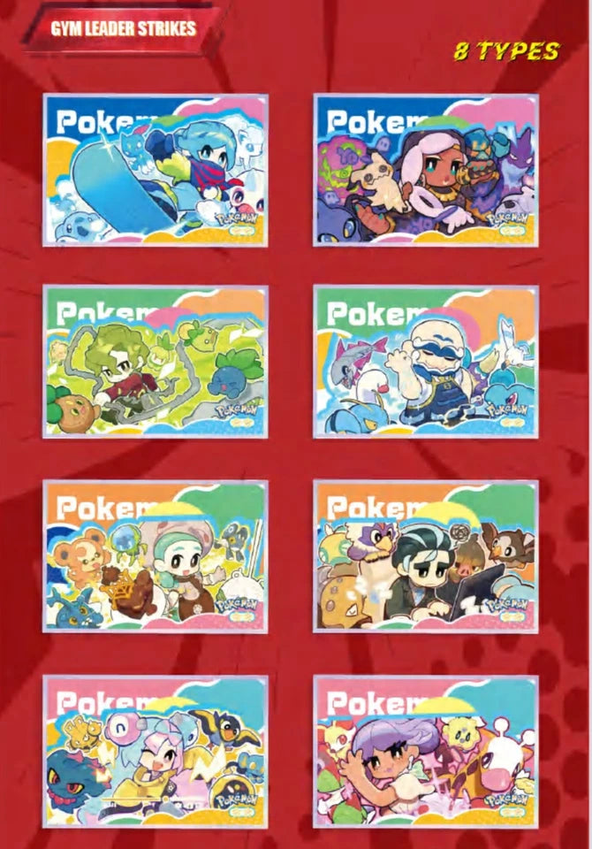 10 Art Board Sealed Box - Chinese Pokemon Art Paper Series 10 Sealed Packs