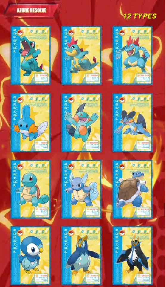 10 Art Board Sealed Box - Chinese Pokemon Art Paper Series 10 Sealed Packs