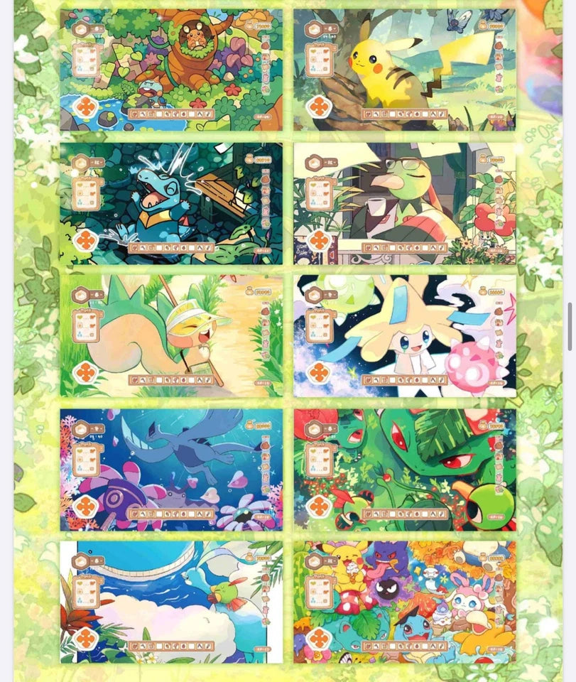 Pokémon Memories Of The Journey Vol. 2 Slab Box 10 Art Slabs